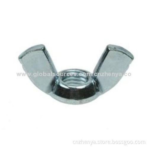 DIN315 Wing Nuts, Stainless Steel, White, Yellow, Blue, Black, Zinc Surface